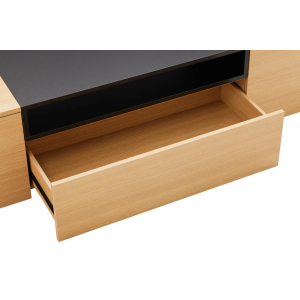 Závěsný televizní stolek LOFT 160 CM dub/černá  Místnosti 47808