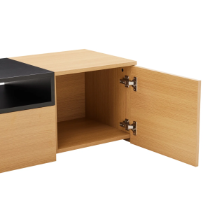 Závěsný televizní stolek LOFT 160 CM dub/černá  Místnosti 47808