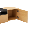 Závěsný televizní stolek LOFT 160 CM dub/černá  Místnosti 47808