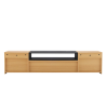 Závěsný televizní stolek LOFT 160 CM dub/černá  Místnosti 47808