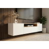 Závěsný televizní stolek LOFT 160 CM bílá/dub  Místnosti 47807