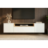 Závěsný televizní stolek LOFT 160 CM bílá/dub  Místnosti 47807