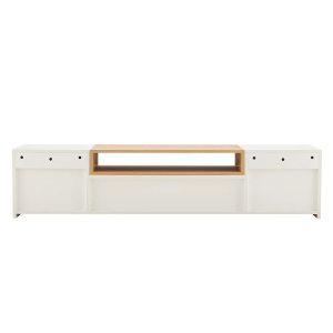 Závěsný televizní stolek LOFT 160 CM bílá/dub  Místnosti 47807