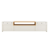 Závěsný televizní stolek LOFT 160 CM bílá/dub  Místnosti 47807
