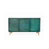 Příborník GOLDEN SUNSET 140 CM tyrkysová masiv mango  Místnosti 48845