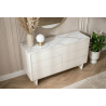Komoda SAVOY 3D 150 CM bílá/mramor  Místnosti 47805