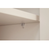 Televizní stolek SAVOY 3D 150 CM bílý/mramor  Místnosti 47798