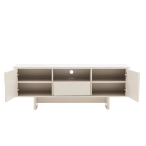 Televizní stolek SAVOY 3D 150 CM bílý/mramor  Místnosti 47798
