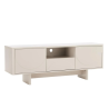 Televizní stolek SAVOY 3D 150 CM bílý/mramor  Místnosti 47798