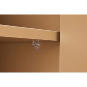 Televizní stolek SAVOY 3D 150 CM béžový/travertin  Místnosti 47797