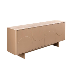 Komoda SAVOY 3D 180 CM béžová/travertin  Místnosti 47796