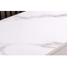 Komoda SAVOY 3D 180 CM bílá/mramor  Místnosti 47795