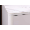 Komoda SAVOY 3D 180 CM bílá/mramor  Místnosti 47795