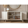 Komoda SAVOY 3D 180 CM bílá/mramor  Místnosti 47795