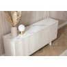 Komoda SAVOY 3D 180 CM bílá/mramor  Místnosti 47795