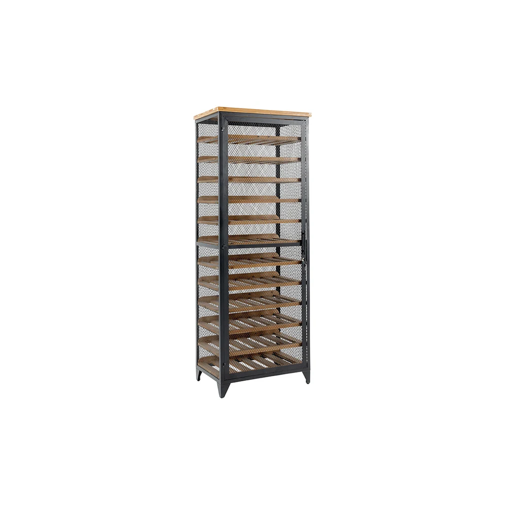 Vinotéka BODEGA NATUR 184 CM masiv borovice  Místnosti 44749