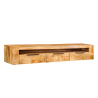 Závěsný televizní stolek IRON CRAFT 160 CM masiv mango  Místnosti 46809