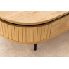 Konferenční stolek ATELIER 120 CM dubová dýha ATELIER Obývací pokoj 47457