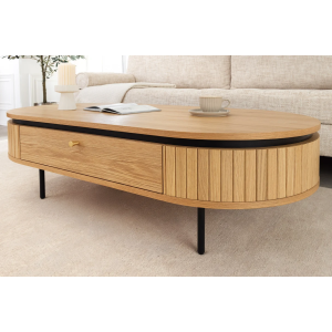 Konferenční stolek ATELIER 120 CM dubová dýha ATELIER Obývací pokoj 47457