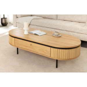 Konferenční stolek ATELIER 120 CM dubová dýha ATELIER Obývací pokoj 47457