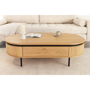 Konferenční stolek ATELIER 120 CM dubová dýha ATELIER Obývací pokoj 47457