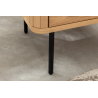 Noční stolek ATELIER 55 CM dubová dýha ATELIER Místnosti 47458