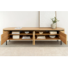 Televizní stolek ATELIER 200 CM dubová dýha ATELIER Místnosti 47451