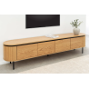 Televizní stolek ATELIER 200 CM dubová dýha ATELIER Místnosti 47451