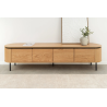 Televizní stolek ATELIER 200 CM dubová dýha ATELIER Místnosti 47451