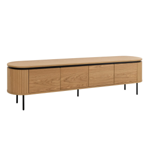 Televizní stolek ATELIER 200 CM dubová dýha ATELIER Místnosti 47451