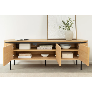 Televizní stolek ATELIER 160 CM dubová dýha ATELIER Místnosti 47450