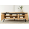 Televizní stolek ATELIER 160 CM dubová dýha ATELIER Místnosti 47450
