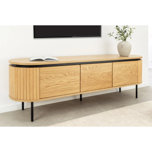 Televizní stolek ATELIER 160 CM dubová dýha ATELIER Místnosti 47450
