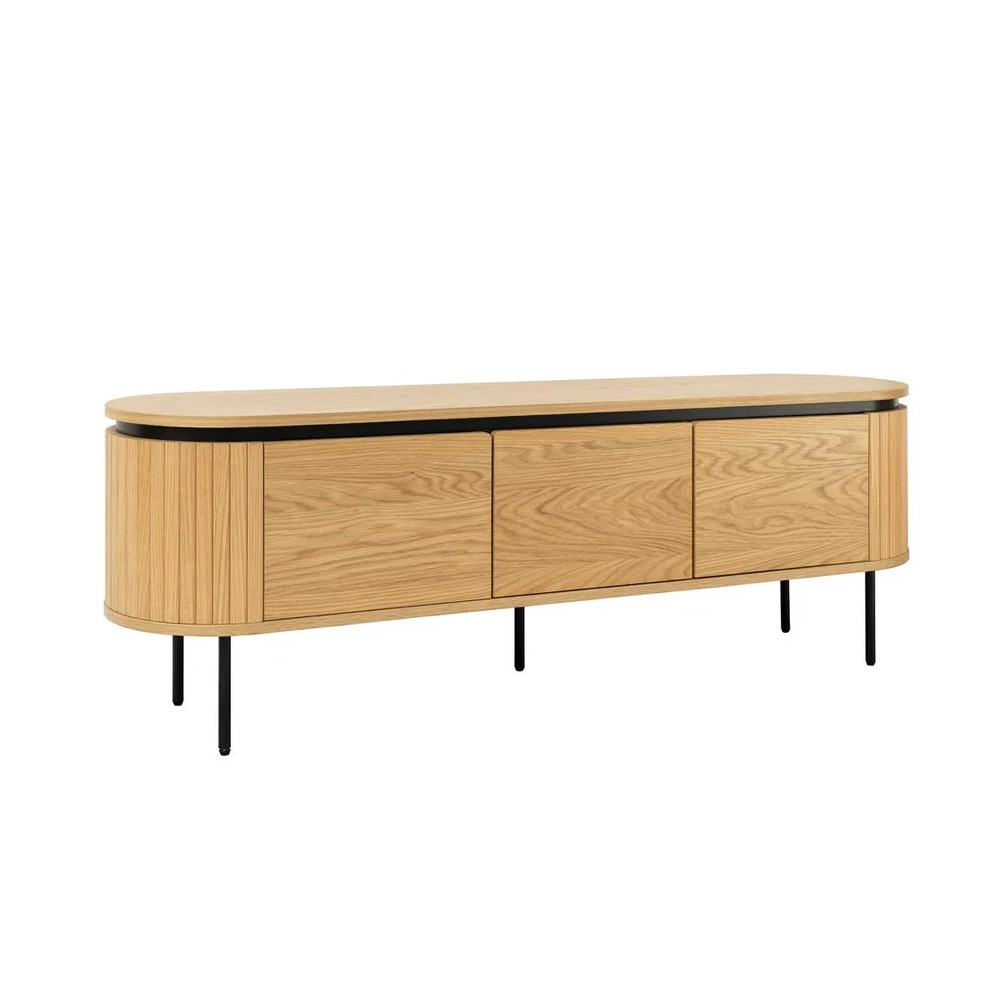 Televizní stolek ATELIER 160 CM dubová dýha ATELIER Místnosti 47450