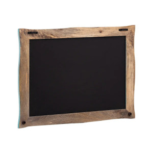 Dřevěné zrcadlo 80x60 Santa Cruz mango blue Santa Cruz Koupelnové skříňky A2599