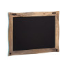 Dřevěné zrcadlo 80x60 Santa Cruz mango blue Santa Cruz Koupelnové skříňky A2599