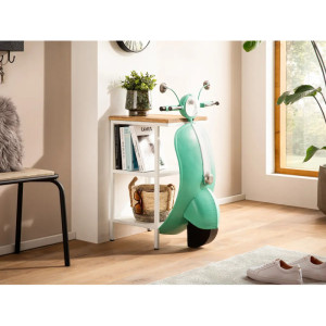Odkládací stolek kovový zelený Micro Mint  Odkládací stolky A2841