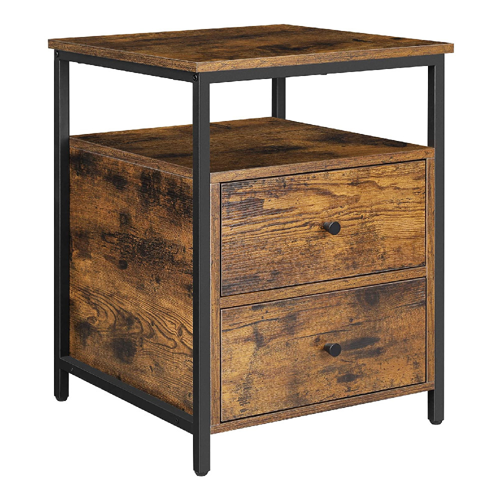 Noční stolek se zásuvkami VASAGLE - LET067B01  Skladovky LET067B01