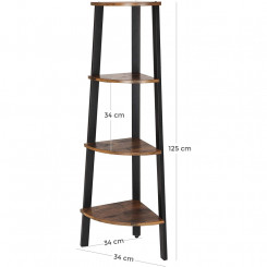 Rohová knihovna VASAGLE - LLS34X  Skladovky LLS34X