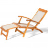 Leżak Teak Ines II