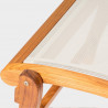 Leżak Teak Ines II