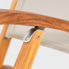 Leżak Teak Ines II