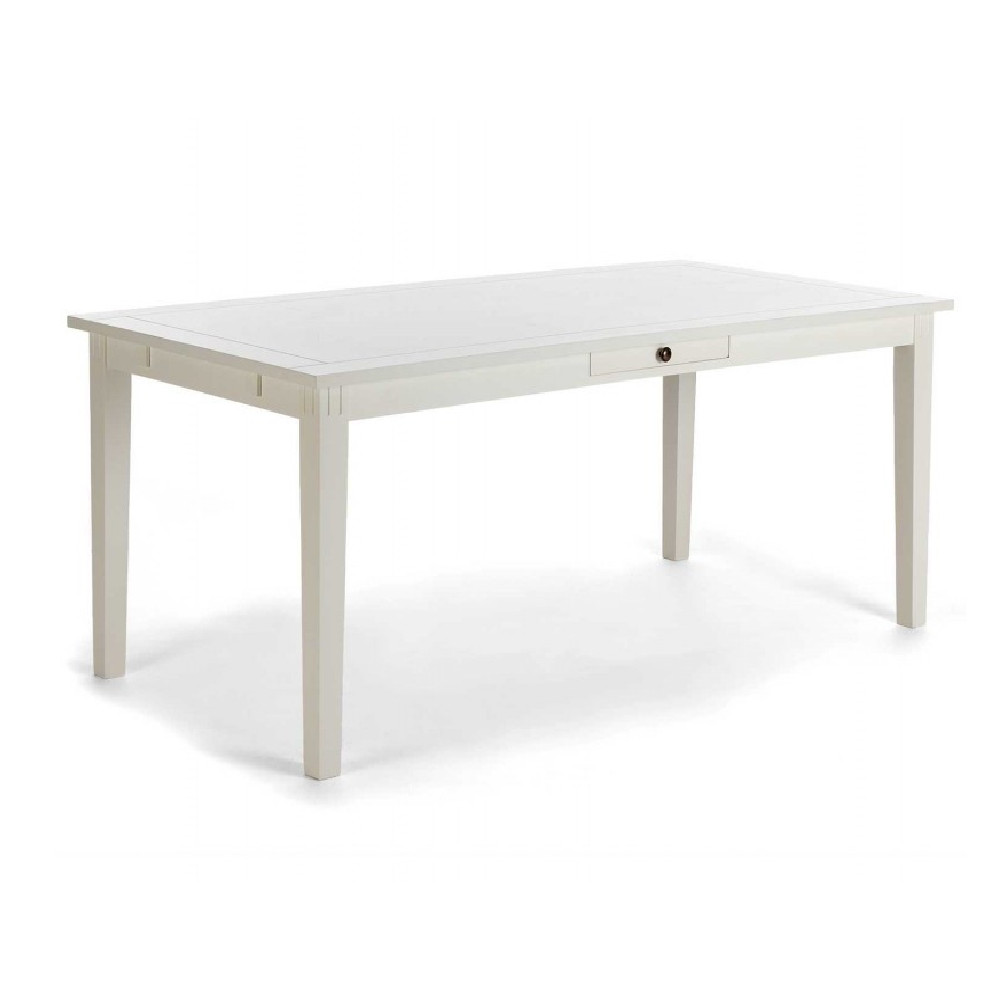 Bílý jídelní stůl z borovice Jessica II Jessica Jídelní stoly MHBJS01