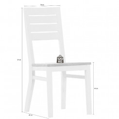 Dřevěná jídelní židle set 2ks Meilin Meilin Jídelní židle MH6259/76