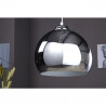 Chromové stropní svítidlo 30 cm Cocooning kov  Svítidla 8605
