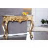 Barokní konzolový stolek 110 cm Venice zlatý  Konzolové stolky 15633