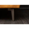 Elegantní pohovka Marvelous 220 cm žlutá samet  Sedací soupravy 40325