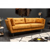 Elegantní pohovka Marvelous 220 cm žlutá samet  Sedací soupravy 40325