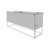 Černý designový TV stolek 160 cm Scorpion Scorpion TV stolky a komody 40253