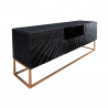 Černý designový TV stolek 160 cm Scorpion Scorpion TV stolky a komody 40253